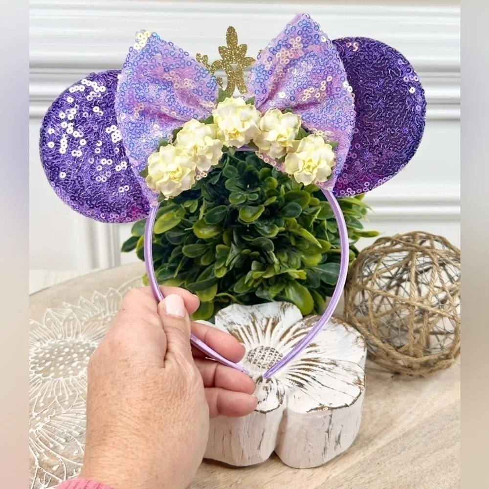 Handmade Mouse Ear Headband